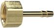 Aufschraubschlauchtülle Messing, IG G1/8", LW 4 SW 14mm RIEGLER Produktbild