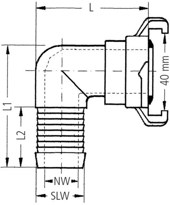 GEKA plus-Winkelstück 2000, MS, 1/2", 13mm,SB Produktbild img2 L
