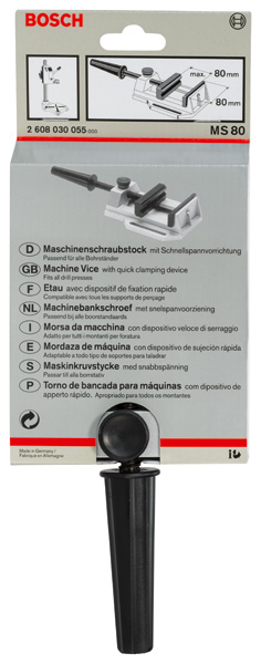 Maschinenschraubstock MS 80, 95 mm, 80 mm, 80 mm Produktbild img2 L