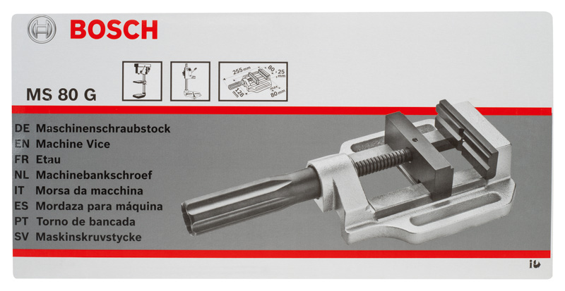Maschinenschraubstock MS 80 G, 100 mm, 80 mm, 80 mm Produktbild img2 L