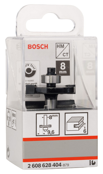 Scheibennutfräser, 8 mm, D1 32 mm, L 6 mm, G 51 mm Produktbild img2 L