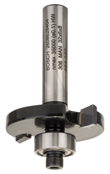 Scheibennutfräser, 8 mm, D1 32 mm, L 6 mm, G 51 mm Produktbild img1 L