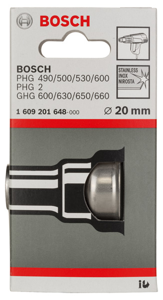 Reduzierdüse für Bosch-Heißluftgebläse, 20 mm Produktbild img2 L