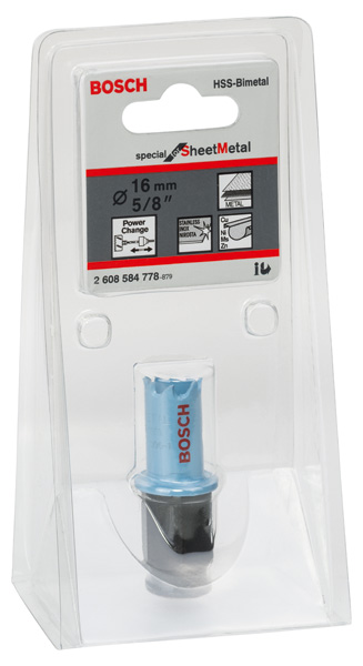 Lochsäge Special Sheet Metal, 16 mm, 5/8-Zoll Produktbild img2 L