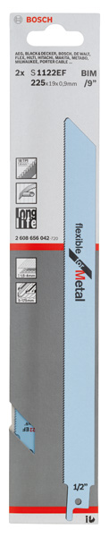 Säbelsägeblatt S 1122 EF, Flexible for Metal, 2er-Pack Produktbild img2 L