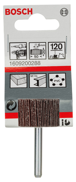 Lamellenschleifer, 6 mm, 50 mm, 20 mm, 120 Produktbild img2 L