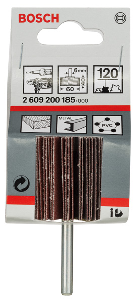 Lamellenschleifer, 6 mm, 60 mm, 40 mm, 120 Produktbild img2 L