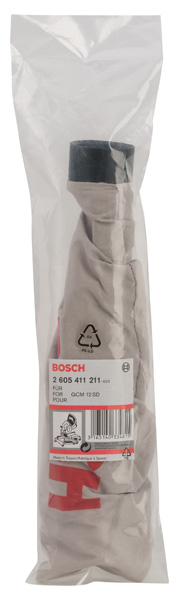 Staubbeutel mit Adapter, für semistationäre Kreissägen, passend zu GCM 12 SD Produktbild img2 L