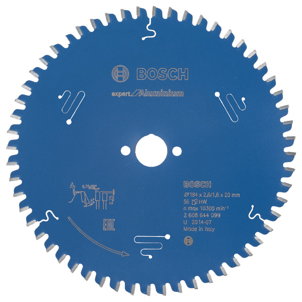 Kreissägeblatt Expert for Aluminium, 184 x 20 x 2,6 mm, 56 Produktbild img1 L