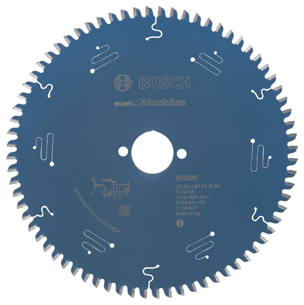 Kreissägeblatt Expert for Aluminium, 210 x 30 x 2,8 mm, 72 Produktbild img1 L