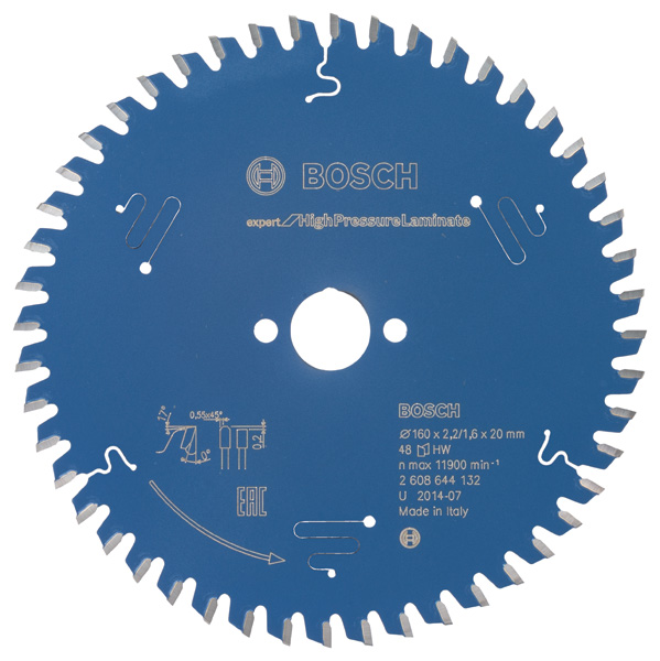 Kreissägeblatt Expert for High Pressure Laminate, 160 x 20 x 2,2 mm, 48 Produktbild img1 L
