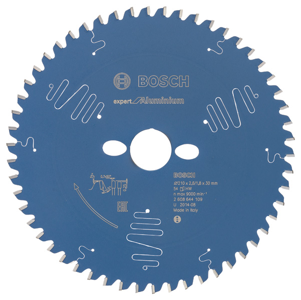 Kreissägeblatt Expert for Aluminium, 210 x 30 x 2,6 mm, 54 Produktbild img1 L