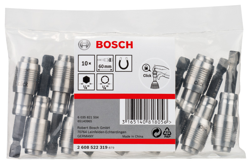 Universalhalter One-Click Funktion, Für Bohrmaschinen/Schrauber, 10 Stück Produktbild img2 L