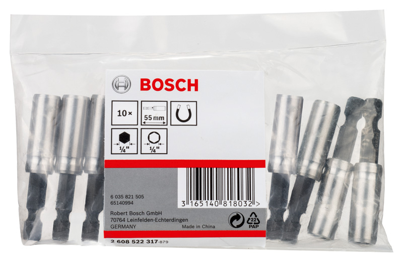 Universalhalter magnetisch, Für Bohrmaschinen/Schrauber, 10 Stück Produktbild img2 L