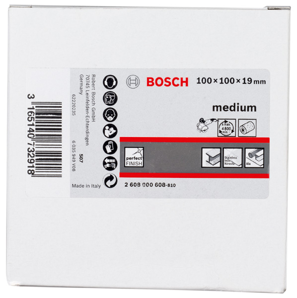 Vliesschleifwalze für Satinierer, 19 mm, mittel, 100 mm Produktbild img2 L