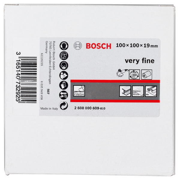 Vliesschleifwalze für Satinierer, 19 mm, sehr fein, 100 mm Produktbild img2 L