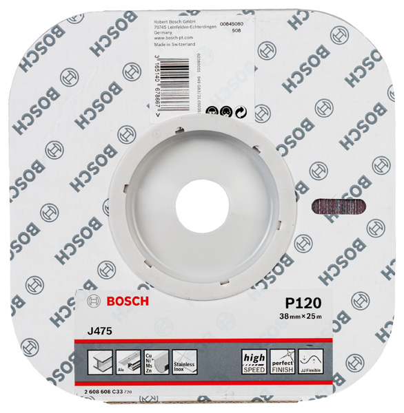 Schleifrolle J475 Best for Metal, Gewebeschleifrolle, 38 mm x 25 m, 120 Produktbild img2 L