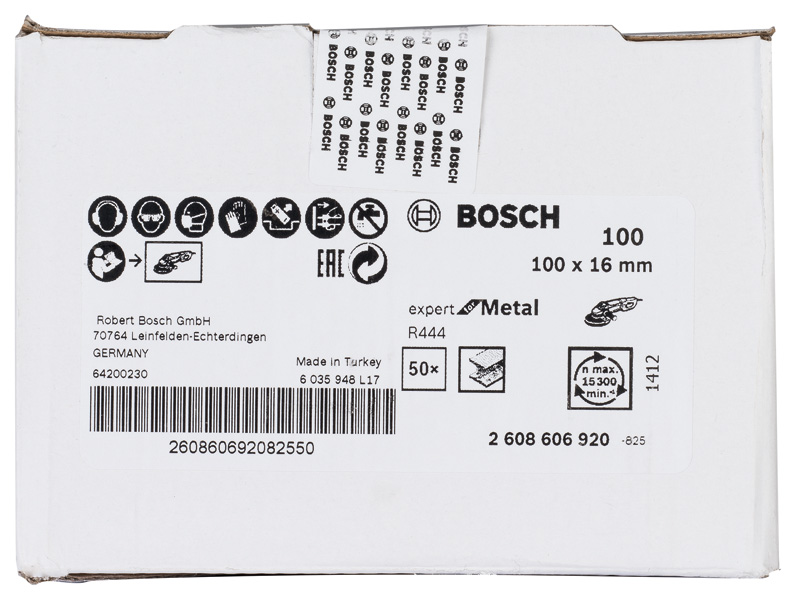 Fiberschleifscheibe R444 Expert for Metal, Korund, 100 mm, 16 mm, 100 Produktbild img2 L