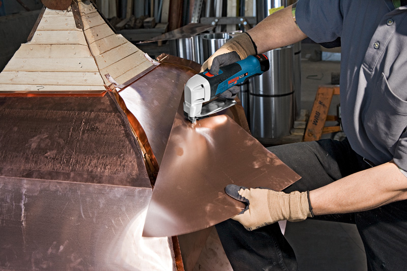 Akku-Blechschere GSC 12V-13, mit 2 x 2.0 Ah Li-Ion Akku, L-BOXX Produktbild img3 L