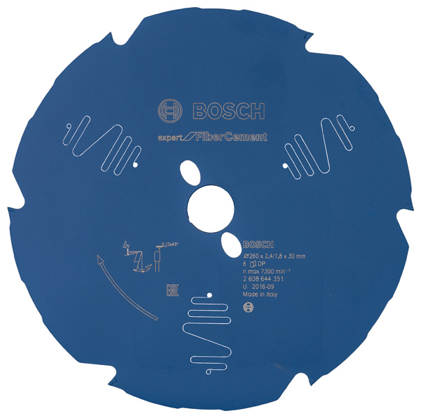 Kreissägeblatt Expert for Fibre Cement, 260 x 30 x 2,4 mm, 6 Produktbild img1 L
