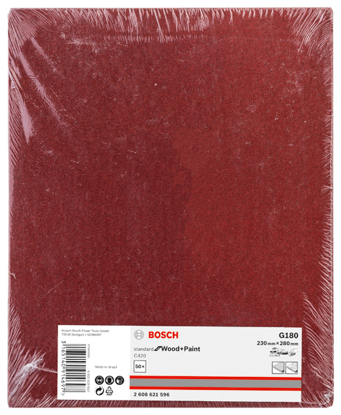 Schleifblatt C420 SfWP, 230 x 280 mm, G180 Produktbild img2 L