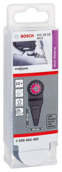 HCS Universalfugenschneider AIZ 28 SC, 40 x 28 mm, 10er-Pack Produktbild img2 L