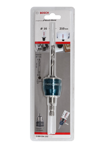 PC Plus-Dorn 3,8-Zoll, 8,7 mm, Zentrierbohrer HSS-G 7,15 x 85 mm Produktbild img3 L