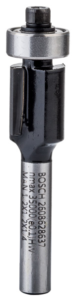 Laminat-Bündigfräser, 1/4-Zoll, D1 12,7&nbsp;mm, L 12,7&nbsp;mm, G 56&nbsp;mm Produktbild img1 L