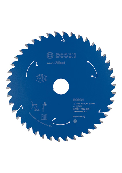Akku-Kreissägeblatt Expert for Wood, 140&nbsp;x&nbsp;1,8/1,3&nbsp;x&nbsp;20, 42&nbsp;Zähne Produktbild img1 L