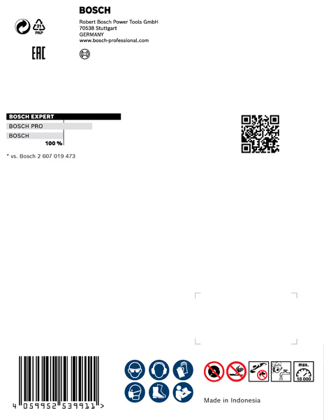 EXPERT HardCeramic X-LOCK Diamanttrennscheiben, 85 x 22,23 x 1,6 x 7 mm Produktbild img2 L