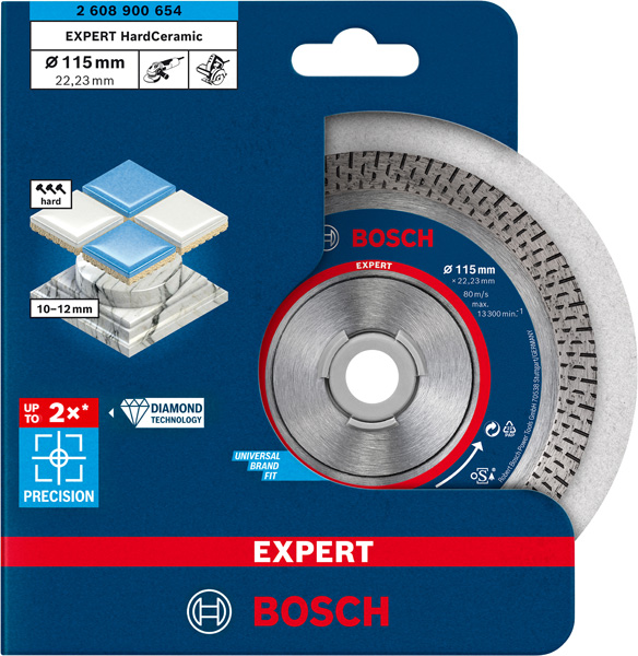 EXPERT HardCeramic Diamanttrennscheiben, 115 x 22,23 x 1,4 x 10&nbsp;mm Produktbild img3 L