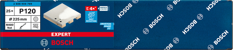 EXPERT M480 Schleifnetz für Trockenbauschleifer, 225&nbsp;mm, K 120, 25 Stk. Produktbild img2 L
