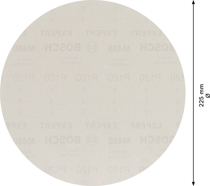 EXPERT M480 Schleifnetz für Trockenbauschleifer, 225&nbsp;mm, K 120, 25 Stk. Produktbild img3 L