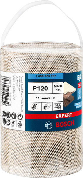 EXPERT M480 Schleifnetzrolle, 115&nbsp;mm, 5&nbsp;m, K 120 Produktbild img2 L