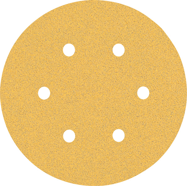 EXPERT C470 Schleifpapier mit 6&nbsp;Löchern für Exzenterschl., 150&nbsp;mm, K 80, 5-tlg. Produktbild img1 L