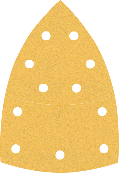 EXPERT C470 Schleifpapier mit 11 Löchern, 102 x 62&nbsp;mm, 93&nbsp;mm, K 120, 10er-Pack Produktbild img1 L