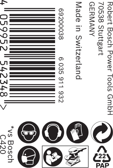 EXPERT C470 Schleifpapierrolle zum Handschleifen, 115&nbsp;mm, 5 m, K 40 Produktbild img4 L