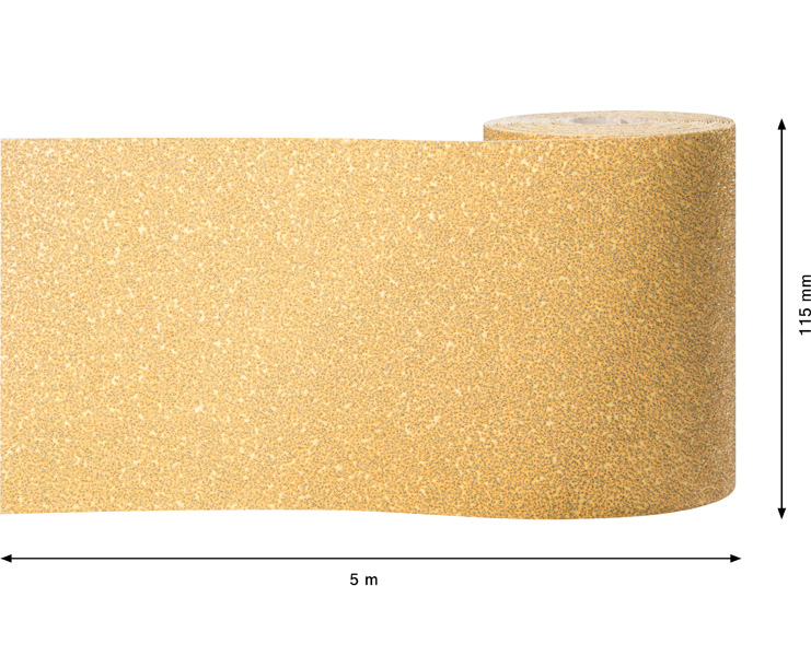 EXPERT C470 Schleifpapierrolle zum Handschleifen, 115&nbsp;mm, 5 m, K 40 Produktbild img3 L