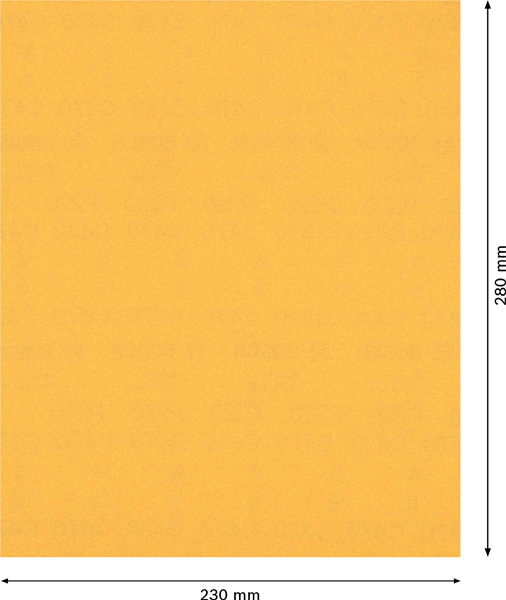 EXPERT C470 Schleifpapier zum Handschleifen, 230 x 280&nbsp;mm, K 220 Produktbild img3 L