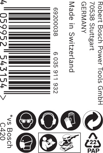 EXPERT C470 Schleifpapierrolle zum Handschleifen, 115&nbsp;mm x 50&nbsp;m, K 40 Produktbild img4 L
