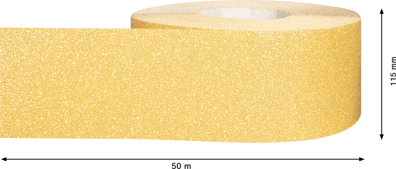 EXPERT C470 Schleifpapierrolle zum Handschleifen, 115&nbsp;mm x 50&nbsp;m, K 40 Produktbild img3 L