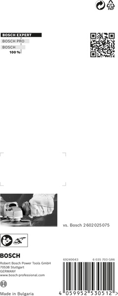 EXPERT Handle for Vibration Control M14 Winkelschleifer, 169 x 69 mm Produktbild img4 L