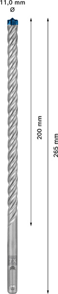EXPERT SDS plus-7X Hammerbohrer, 11 x 200 x 265&nbsp;mm Produktbild img3 L