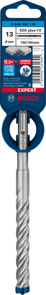 EXPERT SDS plus-7X Hammerbohrer, 13 x 100 x 165 mm Produktbild img2 L