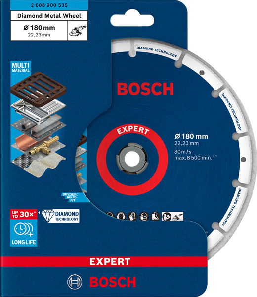 EXPERT Diamond Metal Wheel Trennscheibe, 180 x 22,23&nbsp;mm Produktbild img4 L