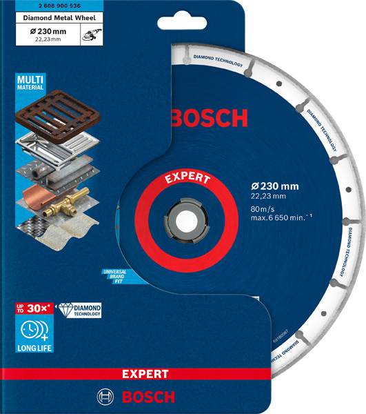 EXPERT Diamond Metal Wheel Trennscheibe, 230 x 22,23&nbsp;mm Produktbild img4 L