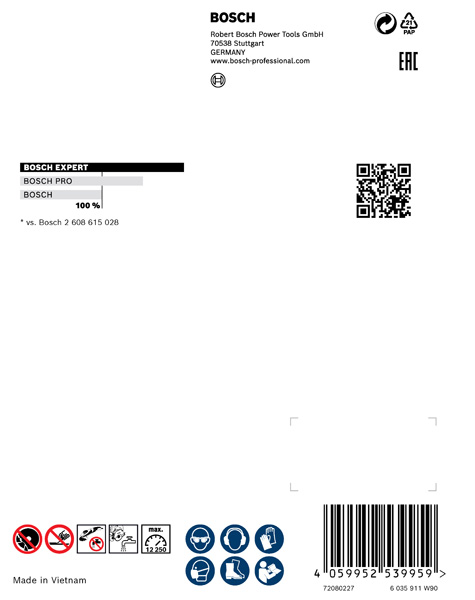 EXPERT MultiMaterial Diamanttrennscheiben, 125 x 22,23 x 2,2 x 12&nbsp;mm Produktbild img2 L