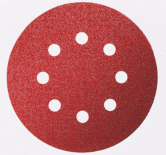 Schleifblatt C430, 115 mm, 180, 8 Löcher, Klett, 5er-Pack Produktbild img1 L