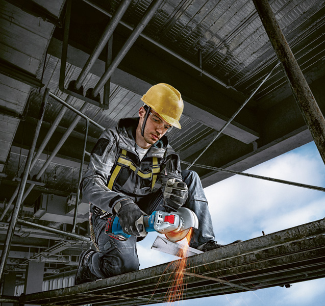 Akku-Winkelschleifer mit X-LOCK GWX 18V-7 in L-BOXX Produktbild img4 L