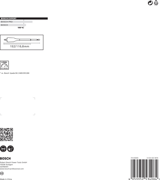 EXPERT SelfCut Speed Flachfräsbohrer-Set, 16/18/20/22/25/32&nbsp;mm, 7-tlg. Produktbild img2 L